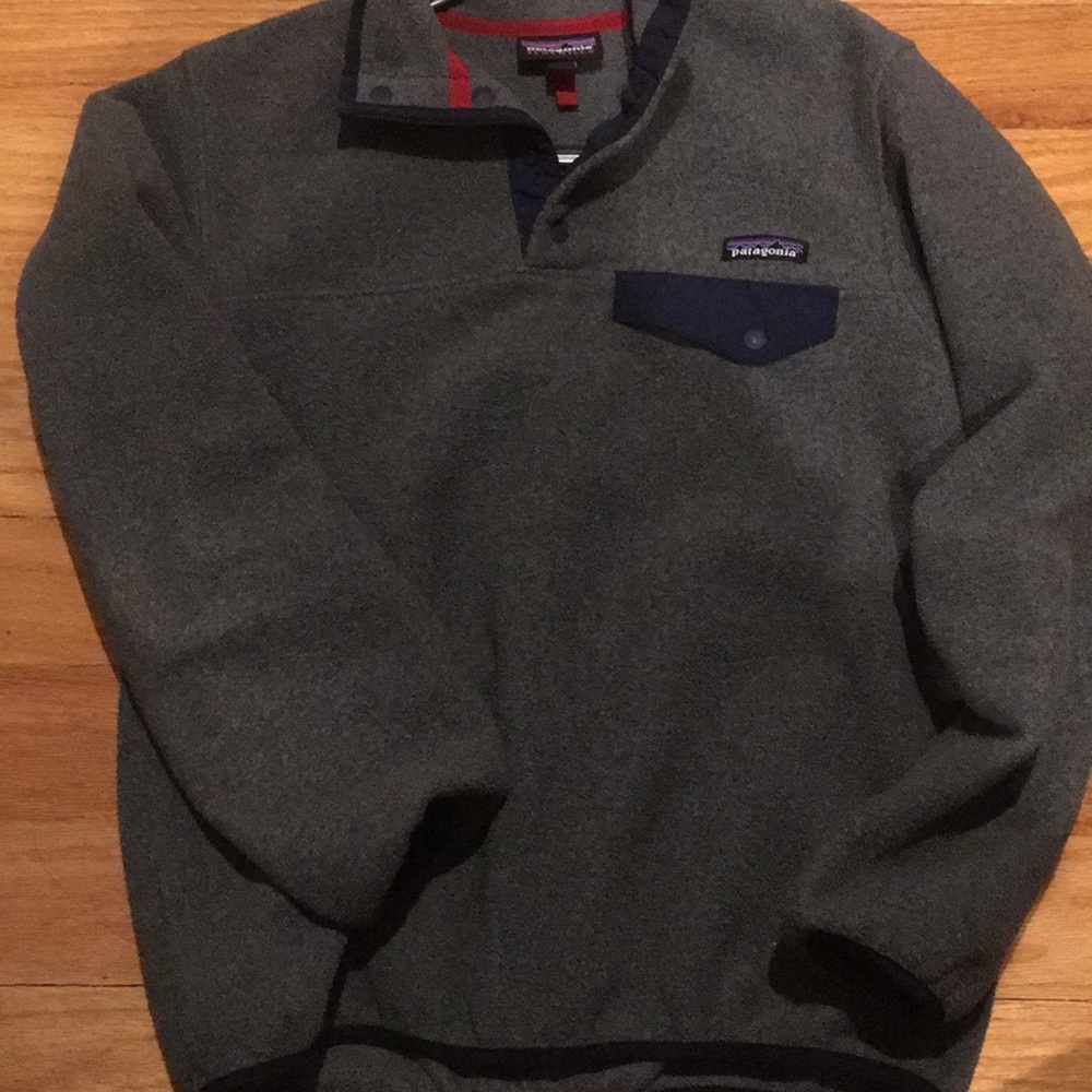Patagonia synchilla snap t pullover